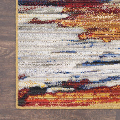 Modern Rectangle Area Rug, 4' x 6'