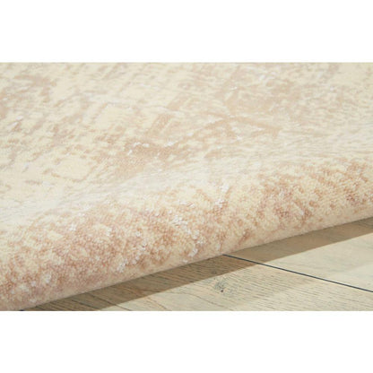 Silk Elements Area Rug, Bone, 2'5" x 10'