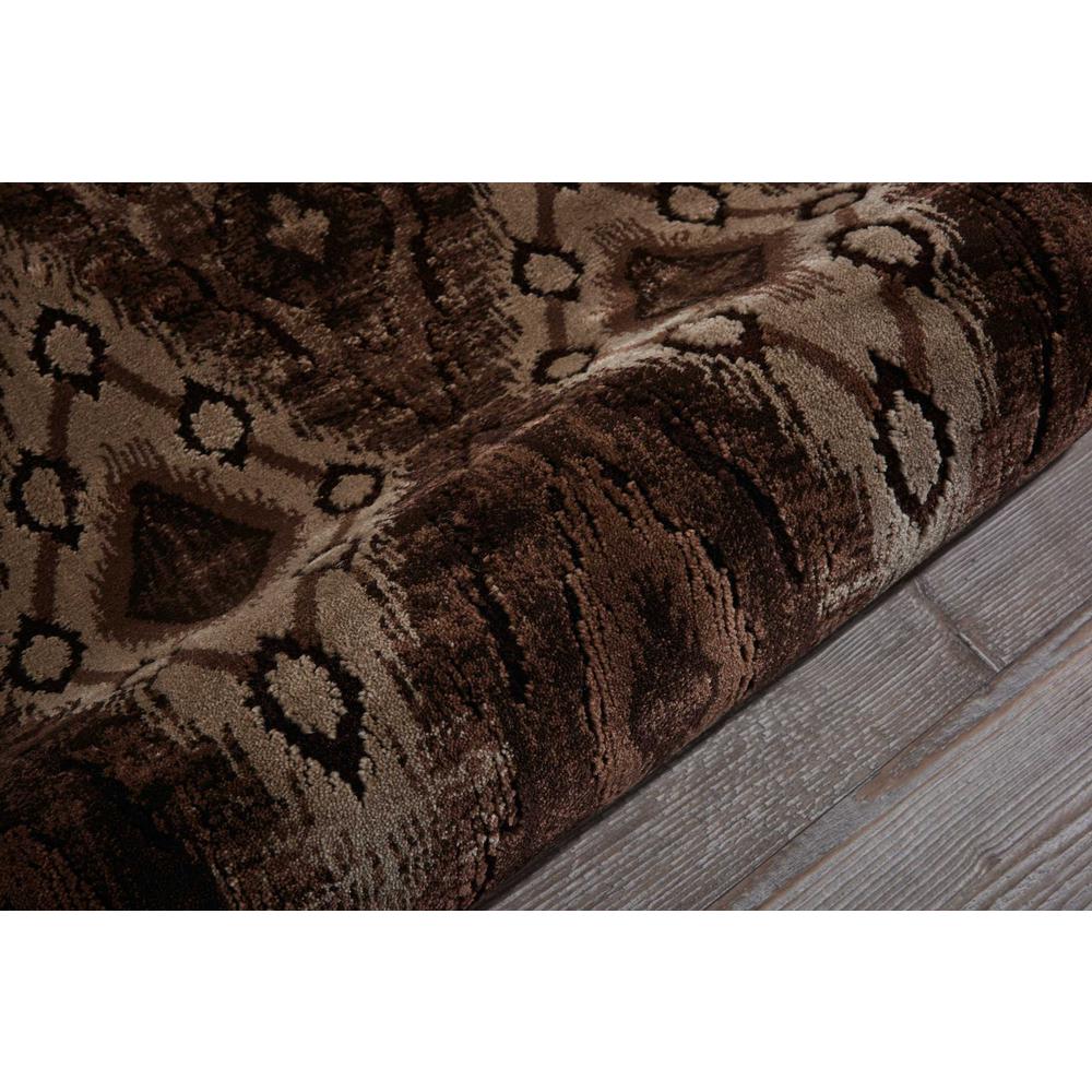 Karma Area Rug, Chocolate, 7'10" x 10'6"