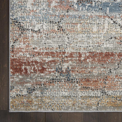 Modern Rectangle Area Rug, 5' x 7'
