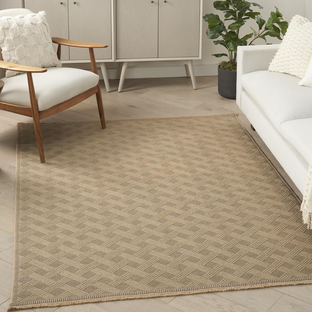 Modern Rectangle Area Rug, 8' x 10'