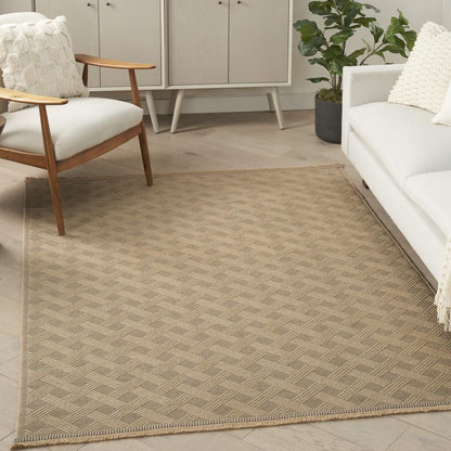 Modern Rectangle Area Rug, 8' x 10'