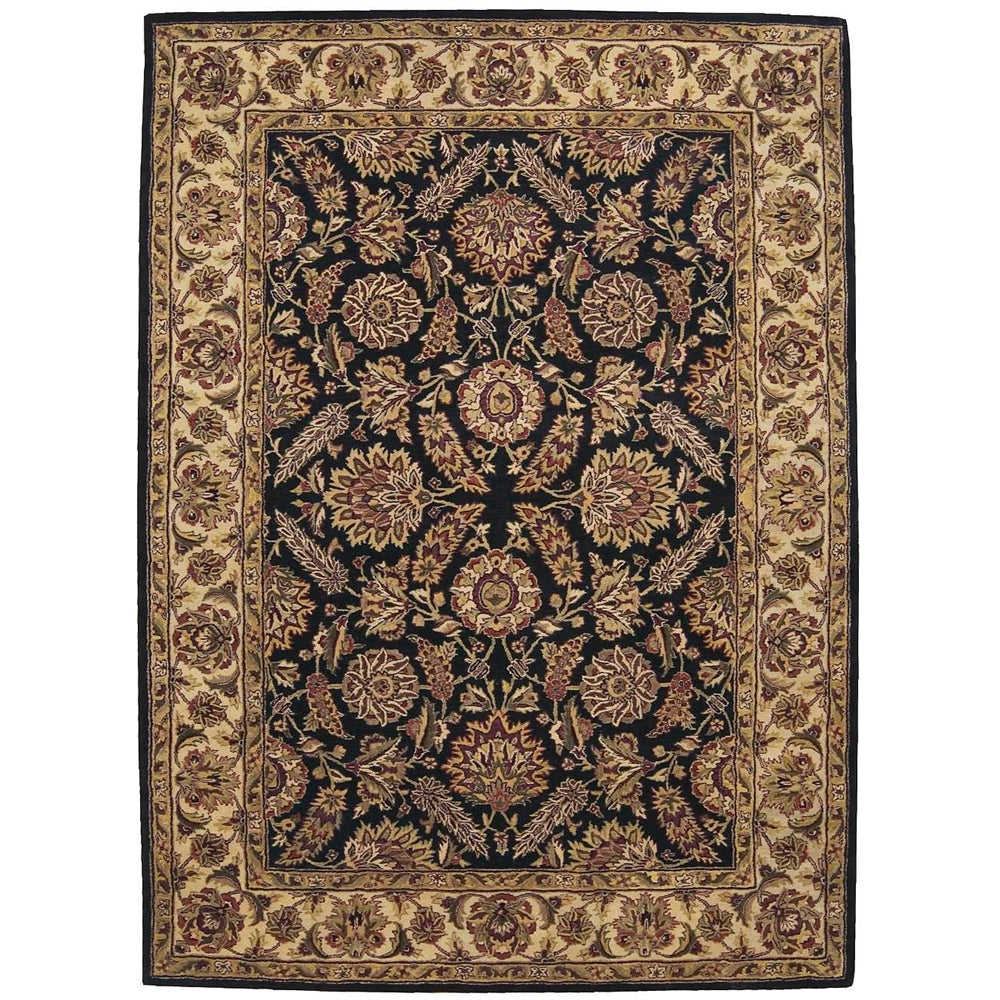 Jaipur Black Area Rug