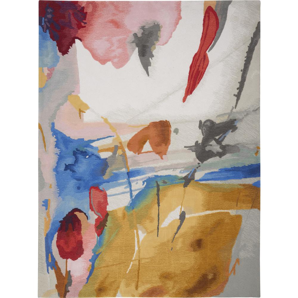 Modern Rectangle Area Rug, 9' x 12'