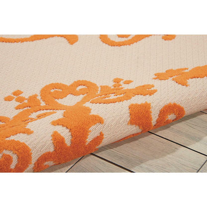 Aloha Area Rug, Orange, 7'10" x 10'6"
