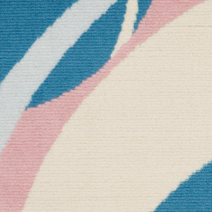 Grafix Area Rug, Blue Multicolor, 3'9"X5'9"