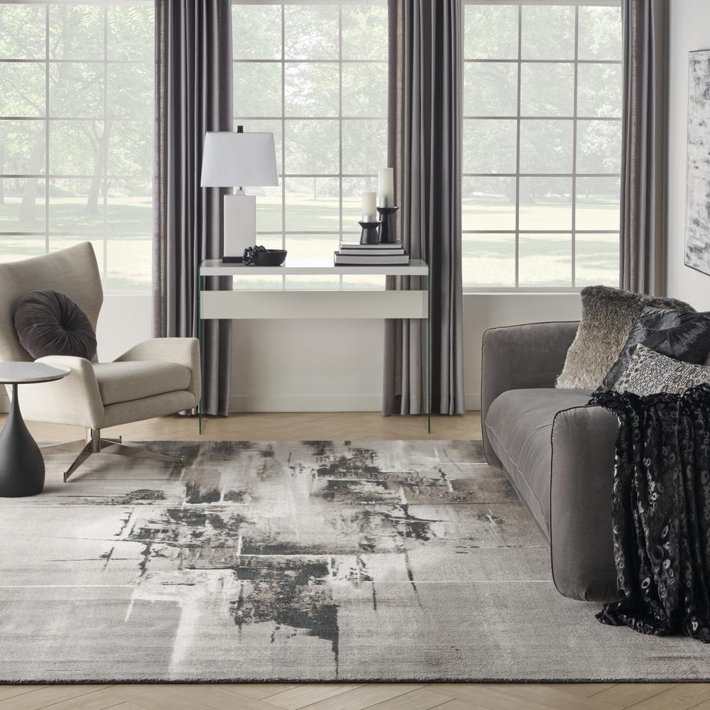Modern Rectangle Area Rug, 9' x 12'