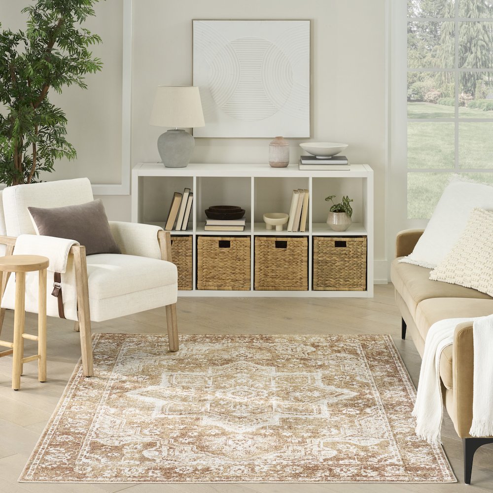 Nourison Home Astra Machine Washable Area Rug