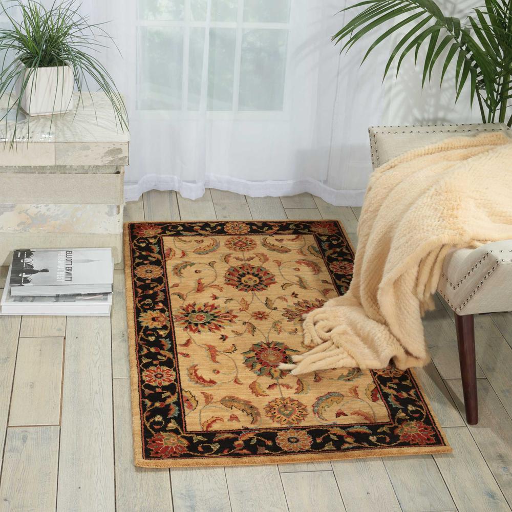 Rectangle Traditional Machine Made Area Rug