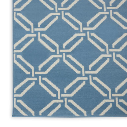 Jubilant Area Rug, Blue, 7'10" x 9'10"