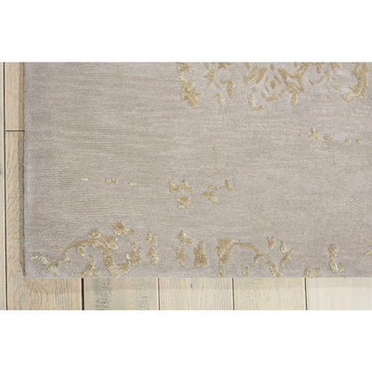 Opaline Area Rug, Silver, 2'3" x 8'