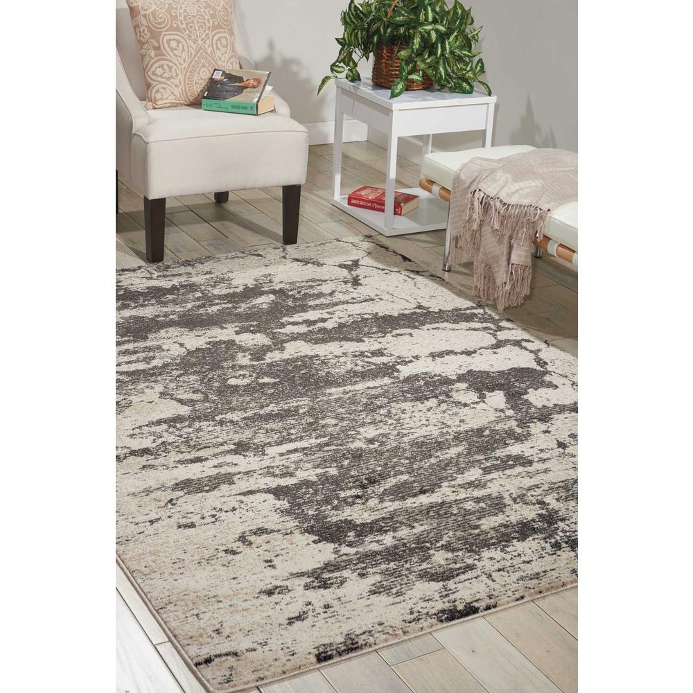 Modern Rectangle Area Rug, 5' x 7'