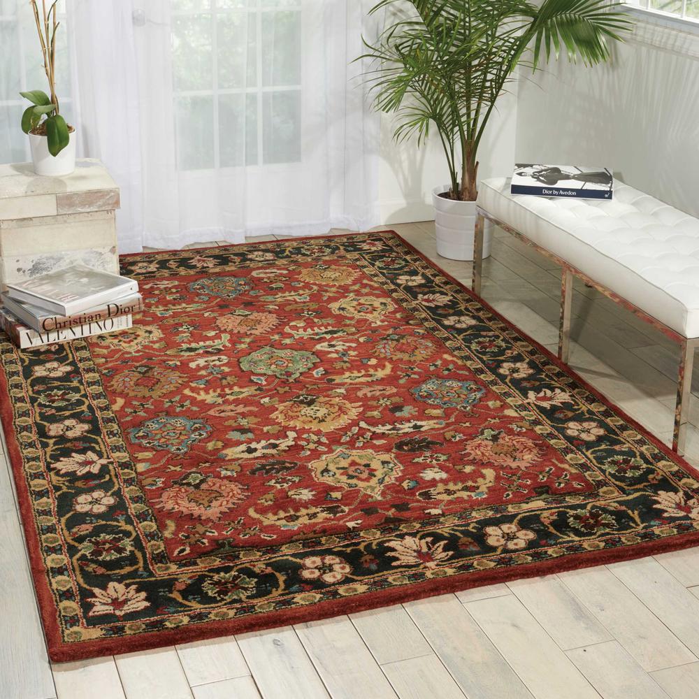 Jaipur Area Rug, Brick, 2'4" x 8'