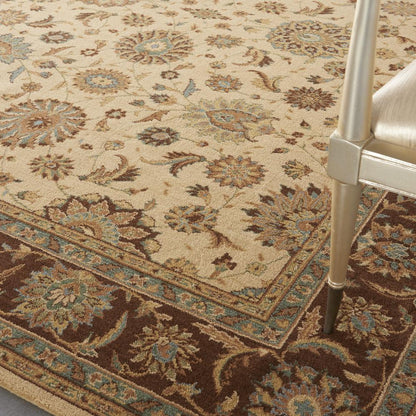 Rectangle Traditional Machine Made Area Rug