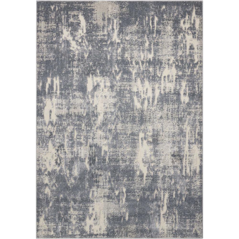 Gleam Area Rug, Slate, 5'3" x 7'3"
