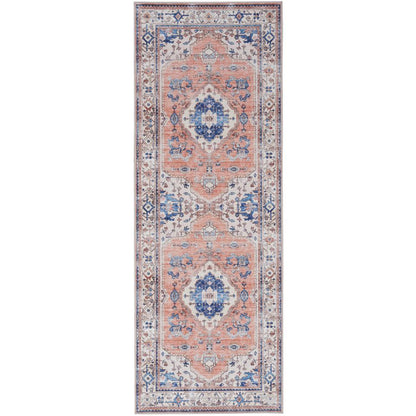 Vintage Runner Area Rug, 5' Runner