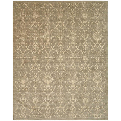 Silk Elements Area Rug, Moss, 12' x 15'