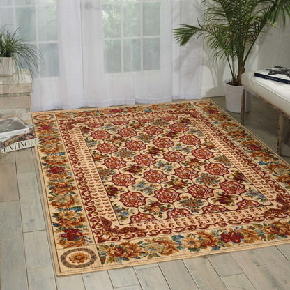 Traditional Rectangle Area Rug, 12' x 15'
