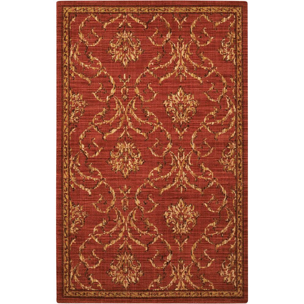 Nourison Radiant Impression Persimmon Area Rug
