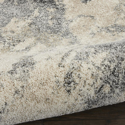 Modern Rectangle Area Rug, 5' x 7'