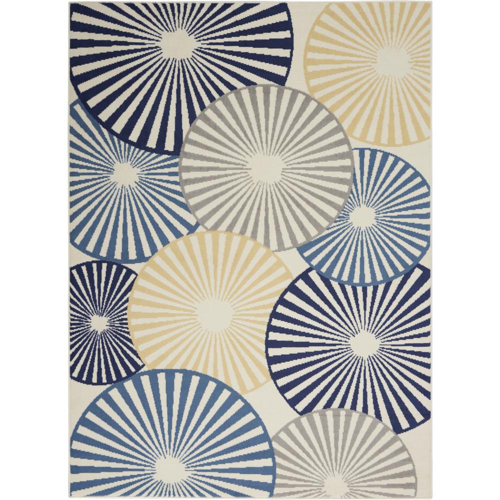 Contemporary Rectangle Area Rug, 5' x 7'