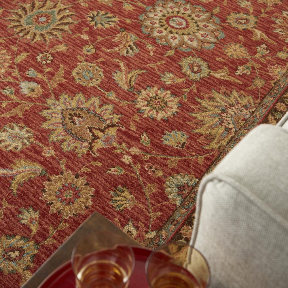 Rectangle Traditional Machine Made Area Rug