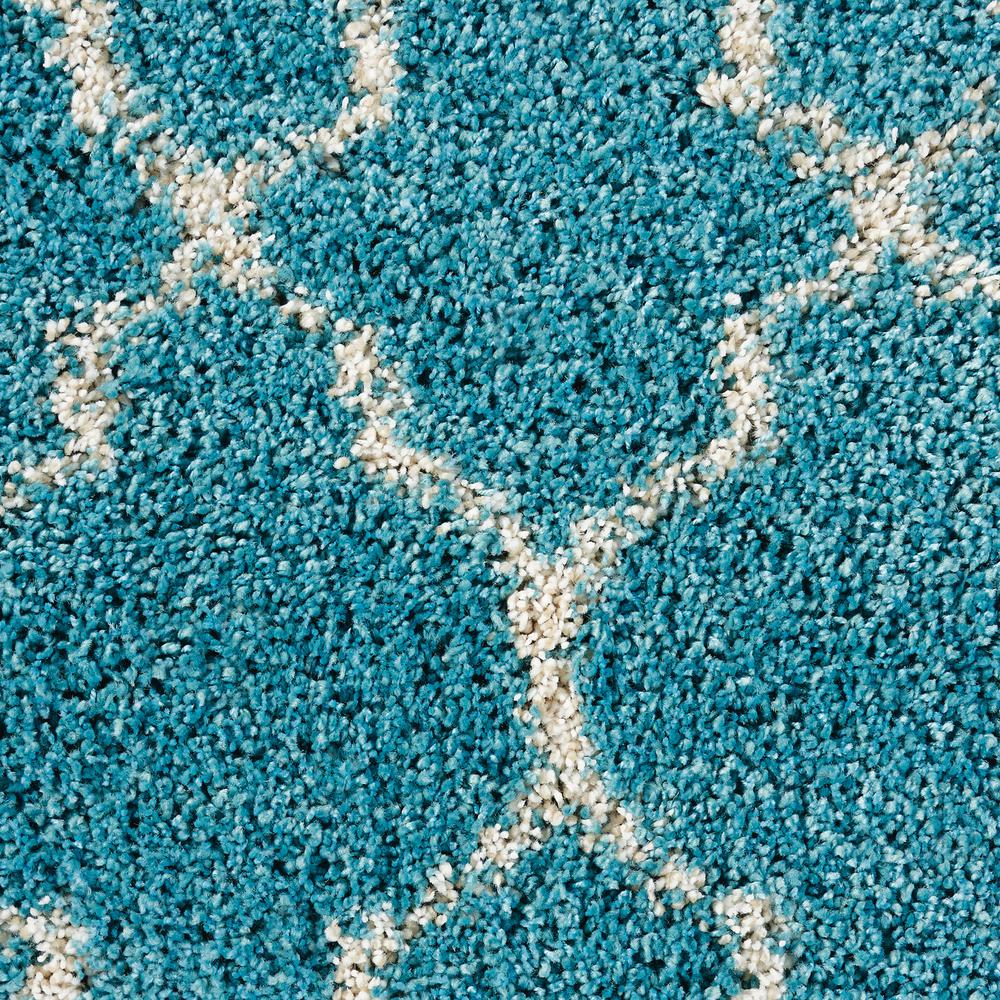 Amore Area Rug, Aqua, 7'10" x 10'10"