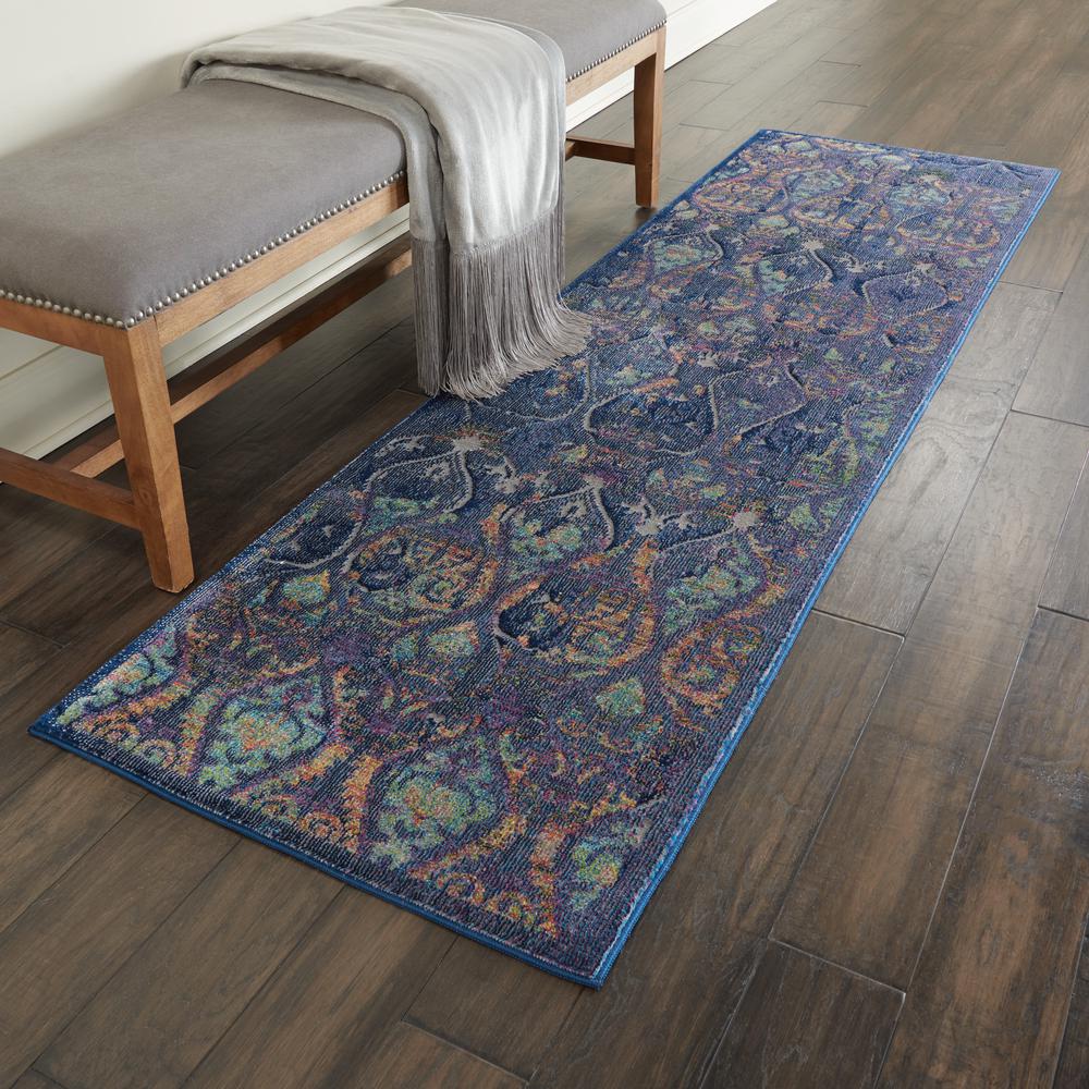 Bohemian Runner Area Rug, 6' Runner