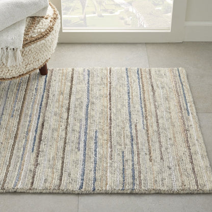 Nourison Plateau Area Rug, Ivory, 2'2" x 3'9", PAE01