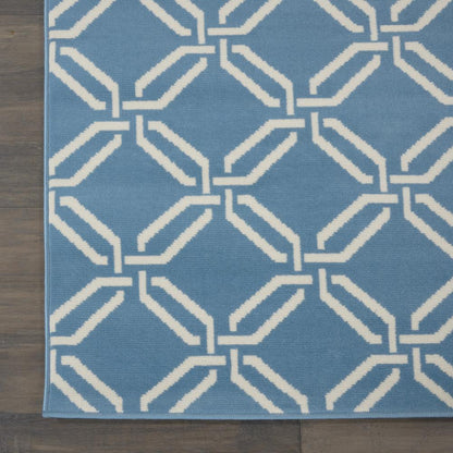 Jubilant Area Rug, Blue, 7'10" x 9'10"