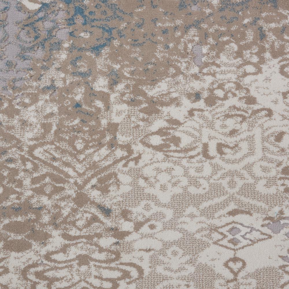 Karma Area Rug, Ivory/Light Blue, 9'3" x 12'9"