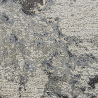 Modern Runner Area Rug, 8' Runner