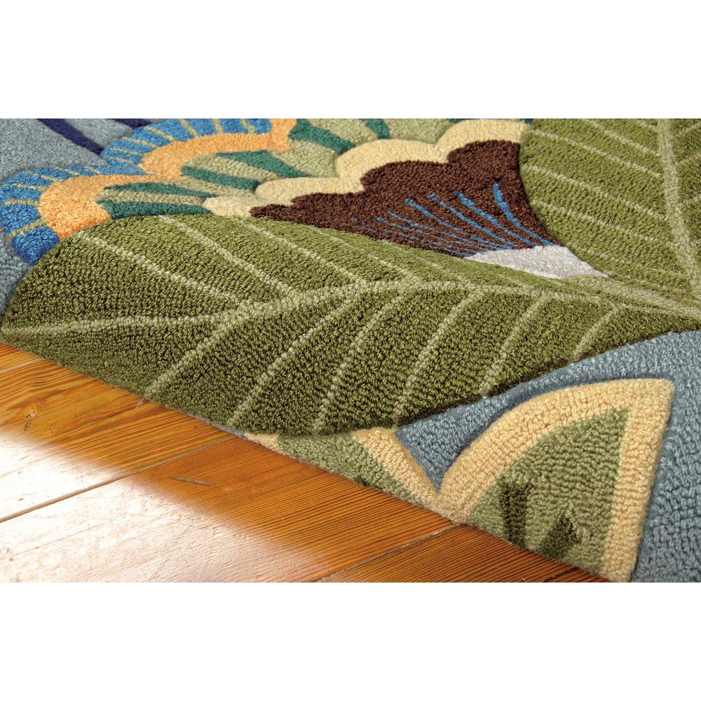 Contemporary Runner Area Rug, 8' Runner
