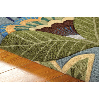 Contemporary Runner Area Rug, 8' Runner