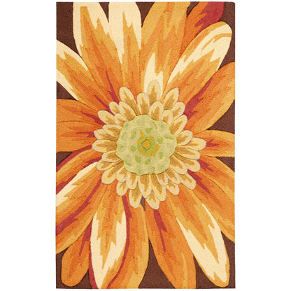 Contemporary Rectangle Area Rug, 3' x 4'
