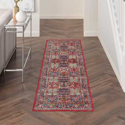 Vintage Runner Area Rug, 8' Runner