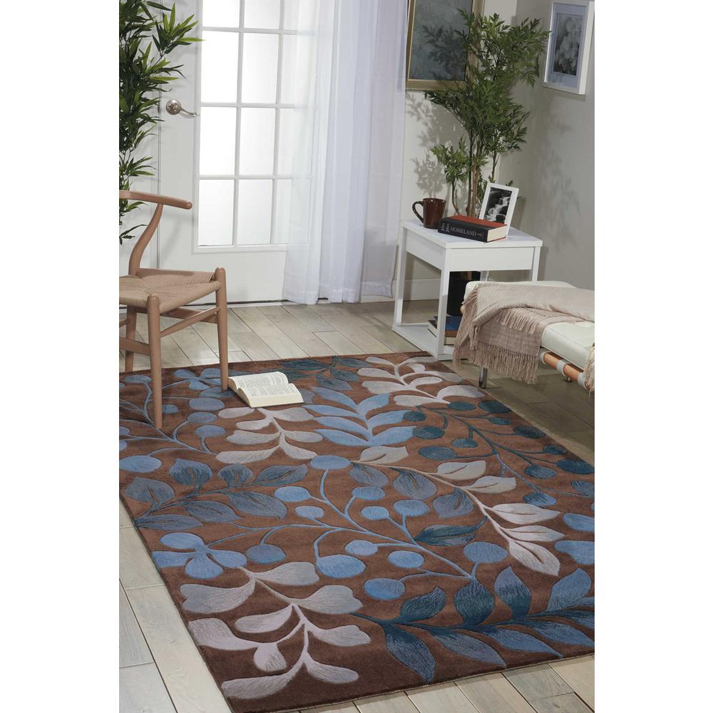 Contemporary Rectangle Area Rug, 5' x 8'