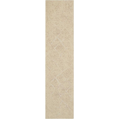 Silk Elements Area Rug, Natural, 2'5" x 10'