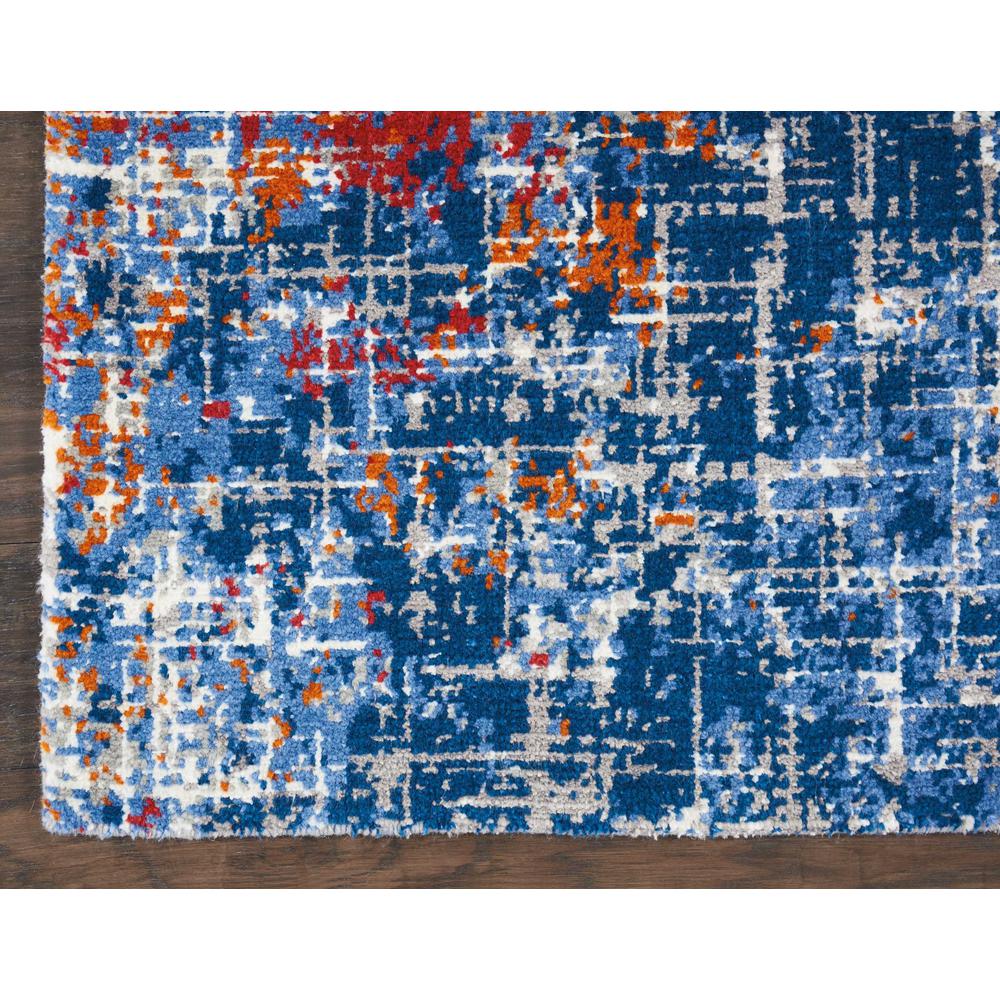 Twilight Area Rug, Red/Blue, 8'6" x 11'6"