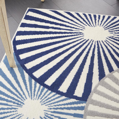 Contemporary Rectangle Area Rug, 4' x 6'