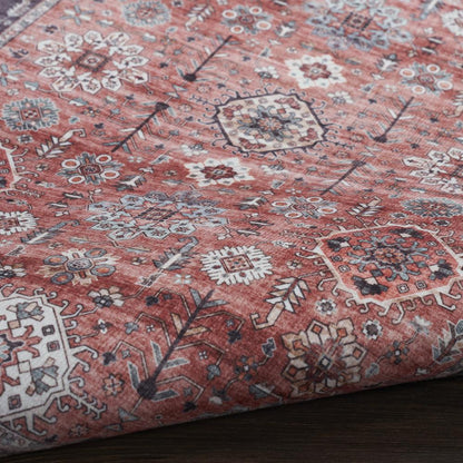 Vintage Runner Area Rug, 5' Runner