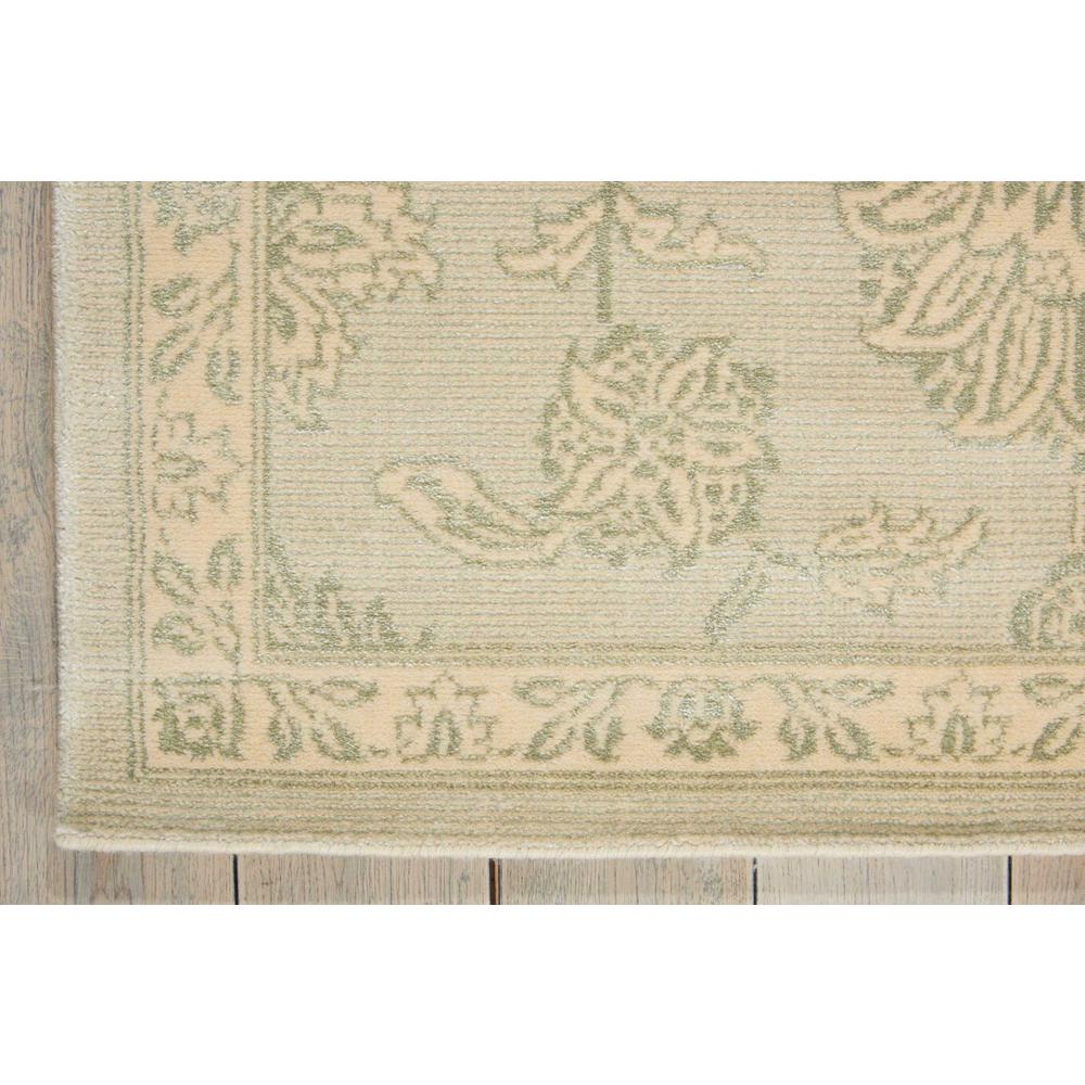 Luminance Area Rug, Cream/Mint, 7'6" x 10'6"