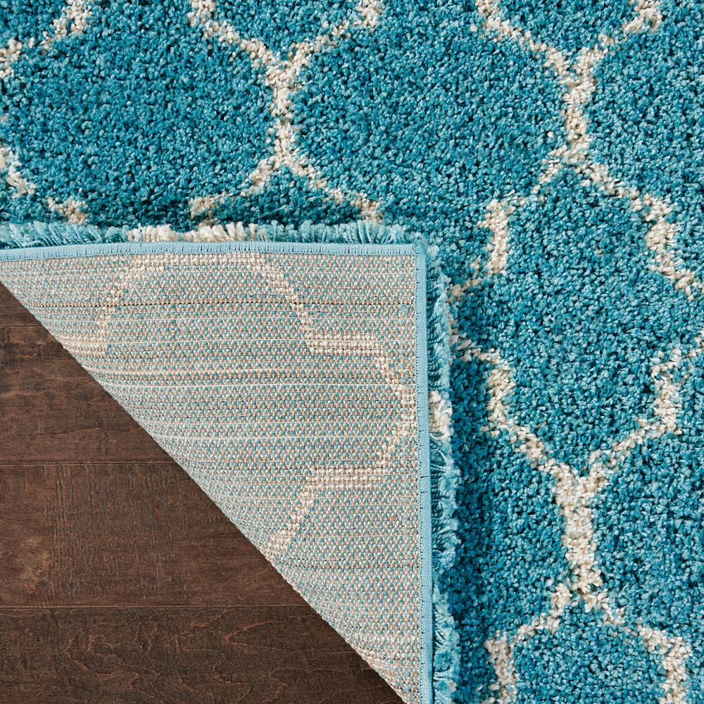 Amore Area Rug, Aqua, 5'3" x 7'5"