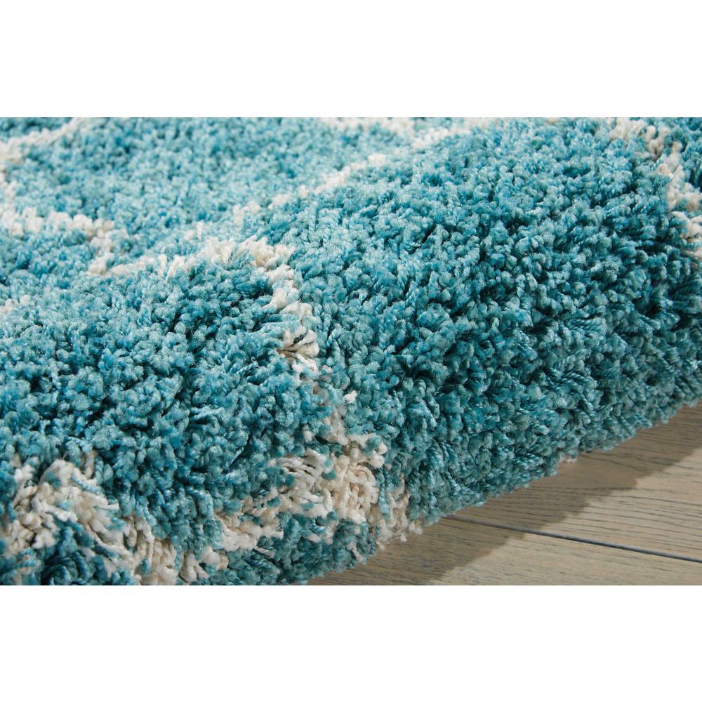 Amore Area Rug, Aqua, 7'10" x ROUND