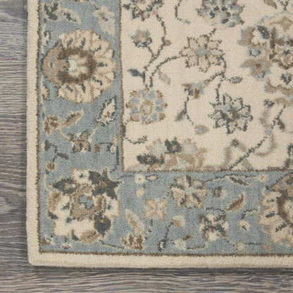 Rectangle Farmhouse Machine Made Area Rug