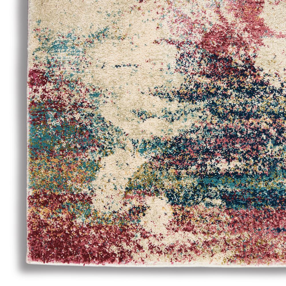 Fusion Area Rug, Cream/Multi, 5'3" x 7'3"