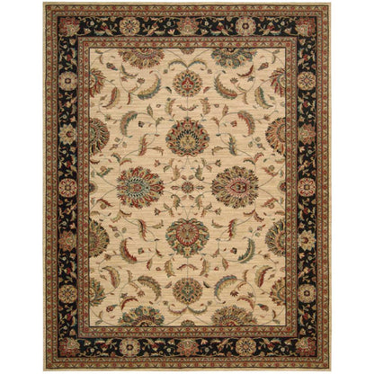 Rectangle Traditional Machine Made Area Rug