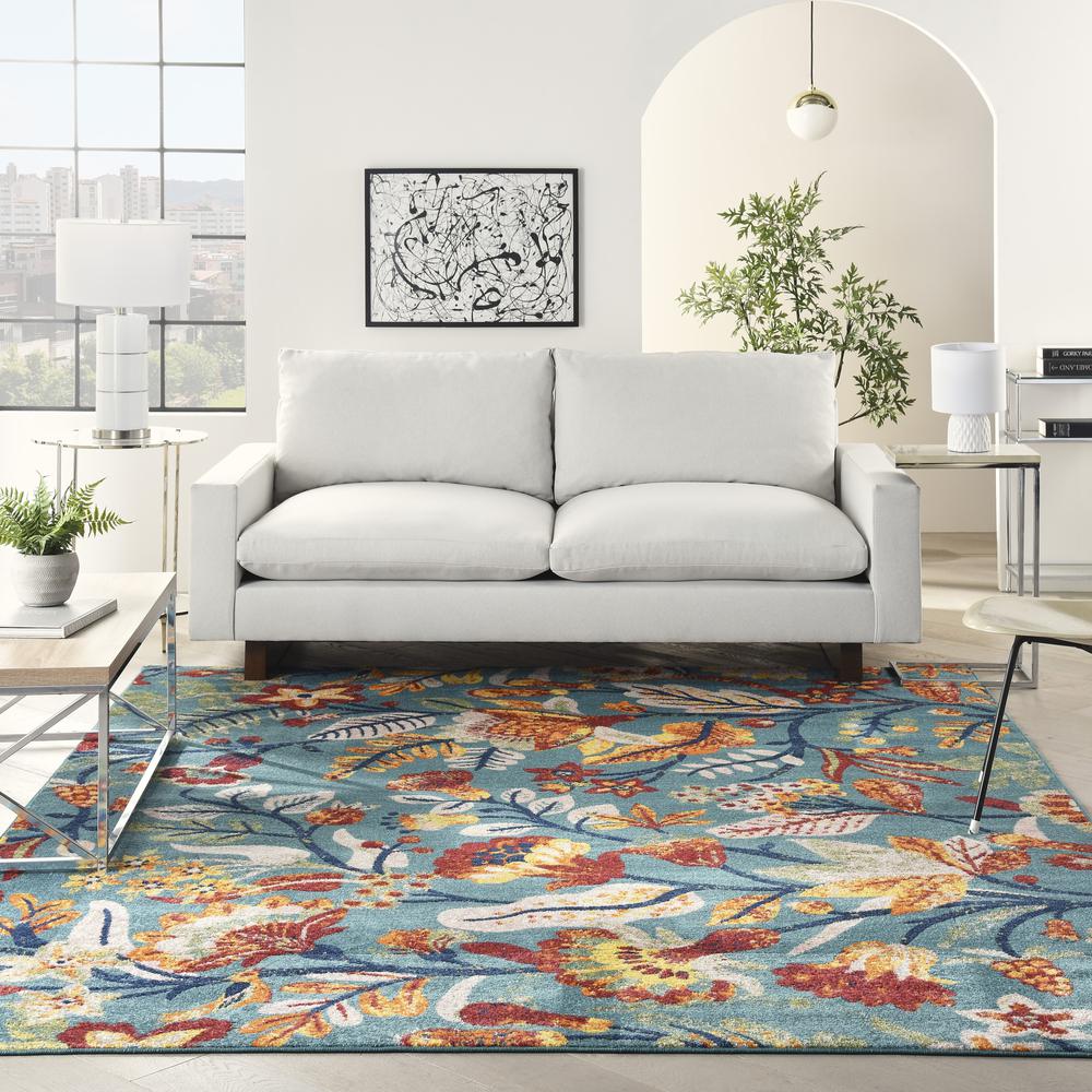 Bohemian Rectangle Area Rug, 8' x 10'