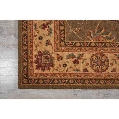 Rectangle Traditional Machine Made Area Rug