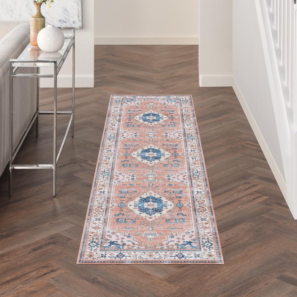 Vintage Runner Area Rug, 8' Runner